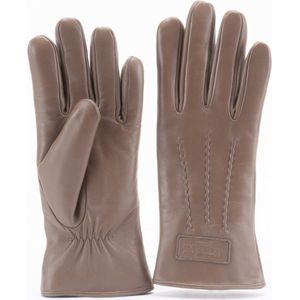 Warmbat Glove women leather taupe dame handchoenen