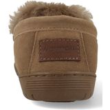 Warmbat - Grizzly Mud - Pantoffel - Beige - Suède - Rubber Zool
