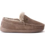 Warmbat - Grizzly - Pantoffels - Suède - Kleur: Naturel