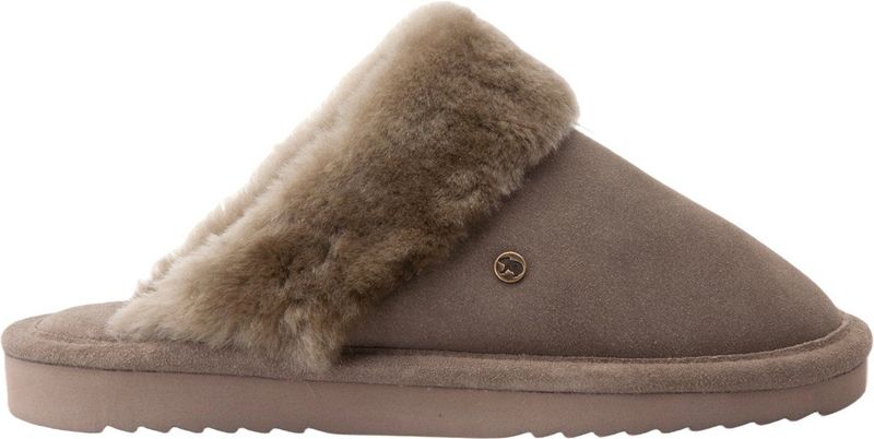 Warmbat - Paruna - Pantoffel - Moss - Wollen Pantoffel