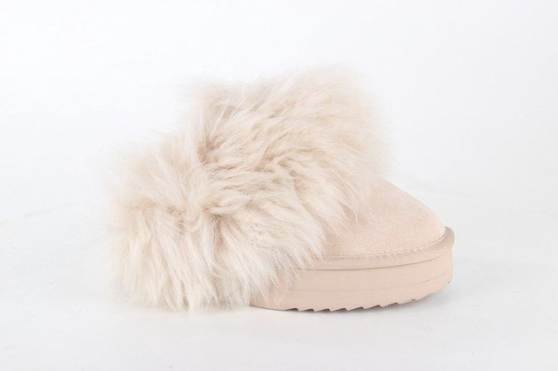 Warmbat - Wagga Women Plateau - Pantoffels - Blush - Suède