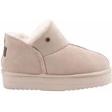 Warmbat - Willow Plateau - Gevoerde Boot - Beige - Suede - Merino Wol