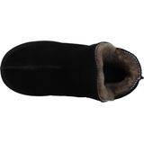 Warmbat - Willow Plateau - Gevoerde Boots - Zwart - Suede - Merino Wol