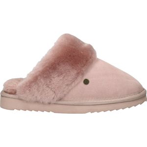 Warmbat - Flurry - Pantoffel - Roze - Suede - Merino Wol