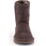 Warmbat - Dames Laars Kangaroo Suede - Bruin
