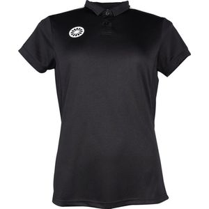 Indian Maharadja Dames Tech Polo Zwart