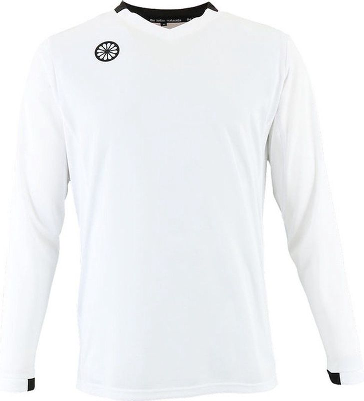 Tennisshirt The Indian Maharadja Men Jaipur Tech L/S White