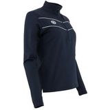 Tennistrui The Indian Maharadja Women Baroda Chevron Half Zip Navy
