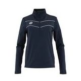 Tennistrui The Indian Maharadja Women Baroda Chevron Half Zip Navy