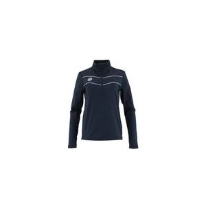 Tennistrui The Indian Maharadja Women Baroda Chevron Half Zip Navy