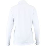 Tennistrui The Indian Maharadja Women Baroda Chevron Half Zip White