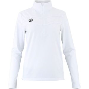 Tennistrui The Indian Maharadja Women Baroda Chevron Half Zip White