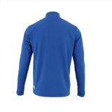 Tennistrui The Indian Maharadja Kids Baroda Chevron Half Zip Cobalt-Maat 116