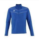 Tennistrui The Indian Maharadja Kids Baroda Chevron Half Zip Cobalt-Maat 116