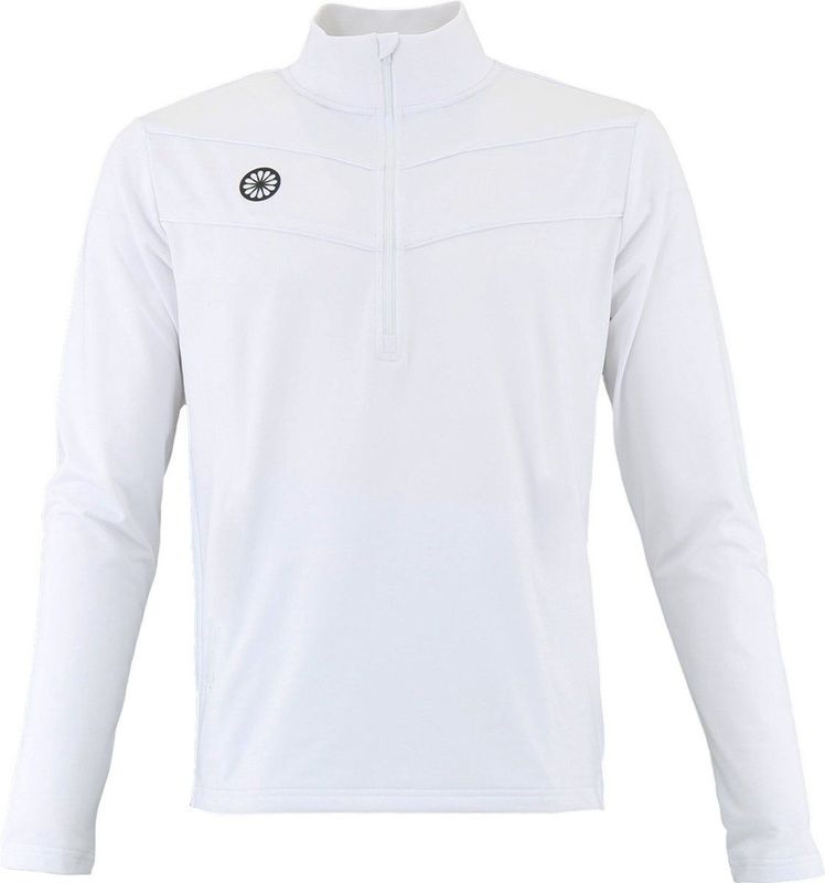 The Indian Maharadja - Baroda Chevron Half Zip - Tennistrui - Wit