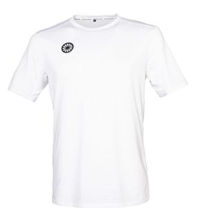 The Indian Maharadja - Kadiri Jacquard Mono Tee - Tennisshirt - Wit