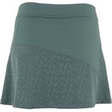 The Indian Maharadja - Kadiri Jacquard Mono Skirt - Tennisrok - Wit