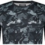 Ondershirt Poederbaas Men Thermo Camo Black