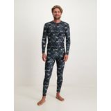 Poederbaas - Thermo Pant - Ondergoed - Black - 85% Gerecycled Polyester - 15% Elastaan