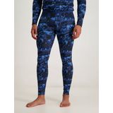Poederbaas - Thermo Pant Camo - Ondergoed - Navy