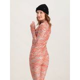 Women Thermo Shirt Animal Zebra Pink