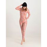 Poederbaas - Thermo Pant Animal - Ondergoed - Zebra Pink