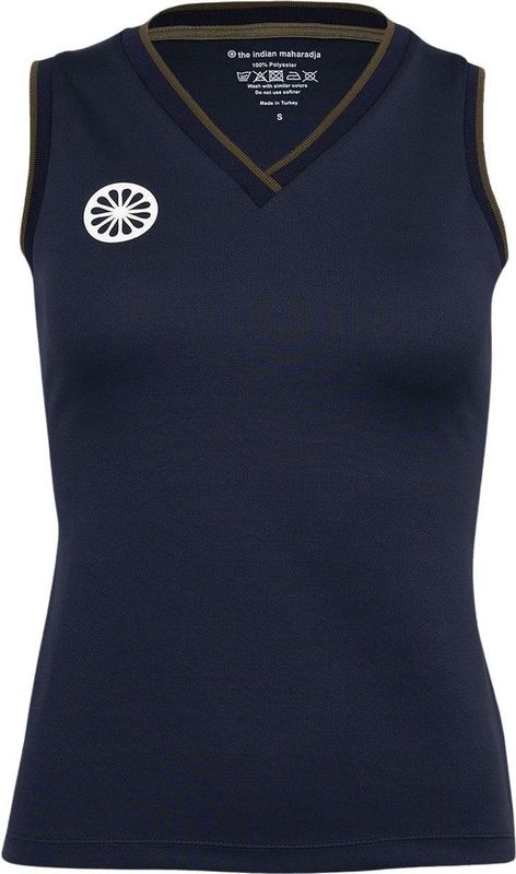 The Indian Maharadja Tanktop Kadiri Pique Navy