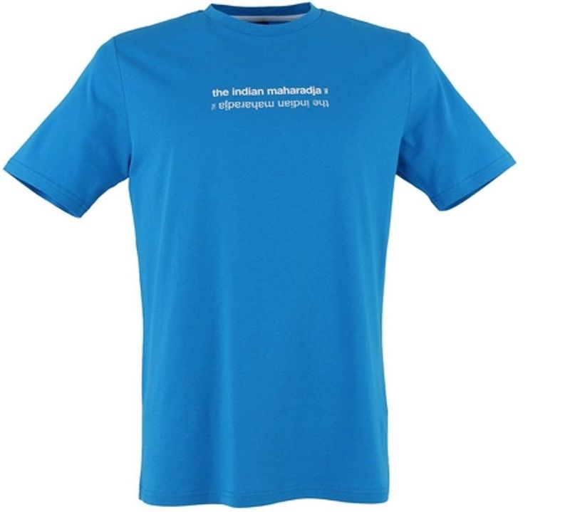 The Indian Maharadja - Goa Tee - T-shirt - Blauw - 100% Katoen