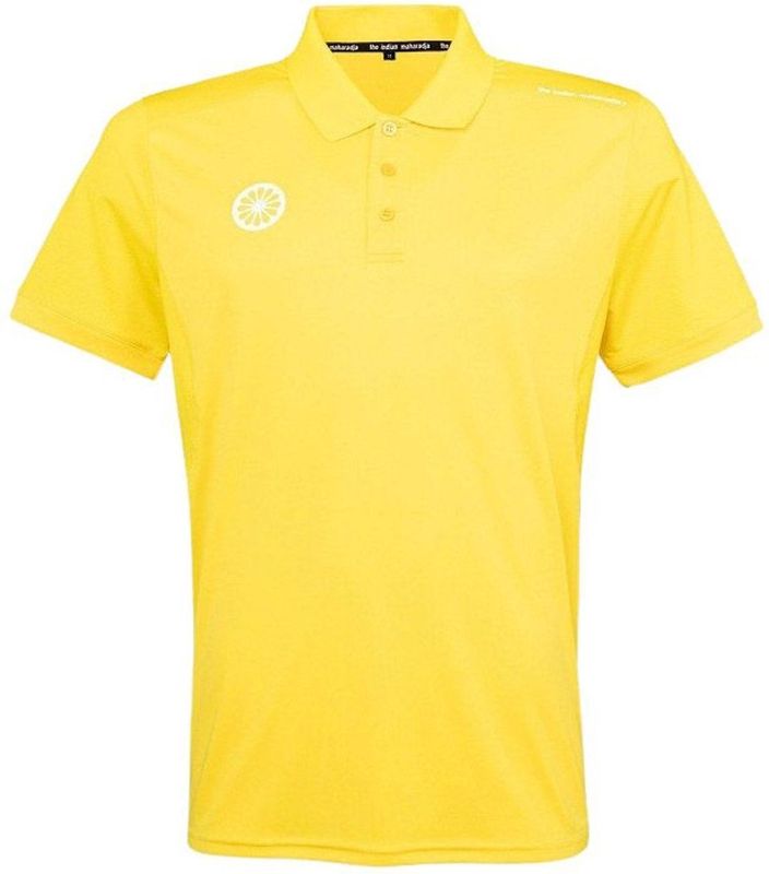 The Indian Maharadja - Jaipur - Polo - Geel - Regular Fit