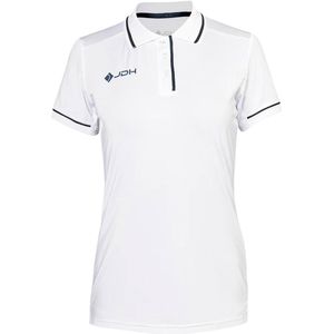 JDH - Carbon Pro Polo - Poloshirt - White - 93% Polyester 7% Elastaan