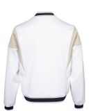 The Indian Maharadja - Pique Bomber Jacket - Bright White - Heren