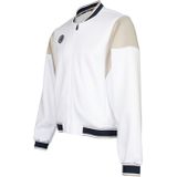 The Indian Maharadja - Pique Bomber Jacket - Bright White - Heren