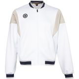 The Indian Maharadja - Pique Bomber Jacket - Bright White - Heren