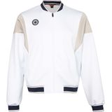 The Indian Maharadja - Pique Bomber Jacket - Bright White - Heren