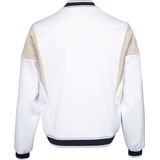 The Indian Maharadja - Pique Bomber Jacket - Wit - Pique Stof