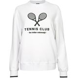 The Indian Maharadja - Tennis Club Sweater - Bright White - Trui - Oversized Fit