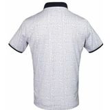 The Indian Maharadja - Pique Polo - Nachtblauwe Print - Polo