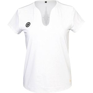Tennisshirt The Indian Maharadja Women Breeze Tee Bright White-XS