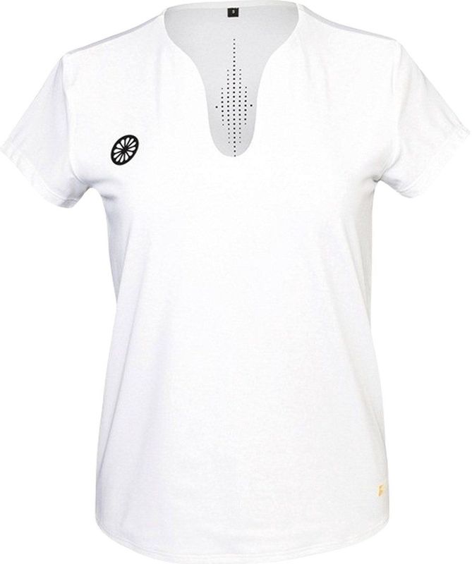 Tennisshirt The Indian Maharadja Women Breeze Tee Bright White-XS