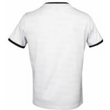 The Indian Maharadja - Pique Printed Tee - Tennisshirt - Bright White - 100% Polyester