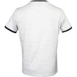 The Indian Maharadja - Pique Printed Tee - Tennisshirt - Bright White - 100% Polyester