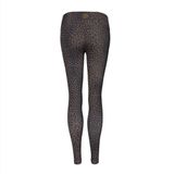 The Indian Maharadja - Leopard Tight - Legging - Nachtblauw - Slim Fit