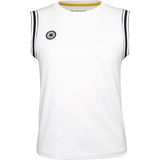 The Indian Maharadja - Sleeveless Pique Top - Mouwloze Top - Bright White - Dames