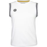 The Indian Maharadja - Sleeveless Pique Top - Mouwloze Top - Bright White - Dames