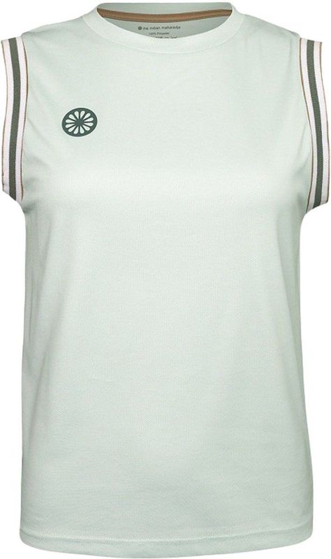 The Indian Maharadja - Sleeveless Pique Top - Mouwloze Top - Light Mint