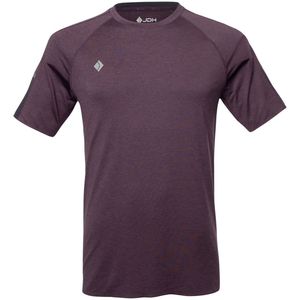JDH - Performance Tee - Sportshirt - Plum - Katoen