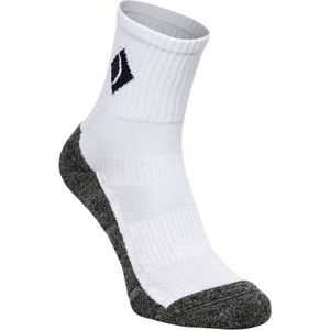 JDH - Crew Sock - Sportsok - Wit - Moderne Middelhoge Trainingssokken