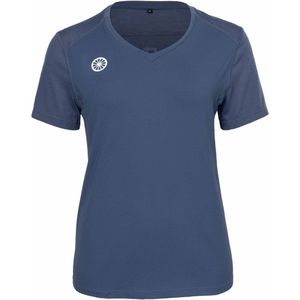 The Indian Maharadja - Goa Women Dry Touch Tee - Tennis T-shirt - Blauw - Korte Mouw