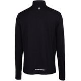 The Indian Maharadja - Tennis T-shirt - Zwart - Half Zip - Lange Mouw Heren