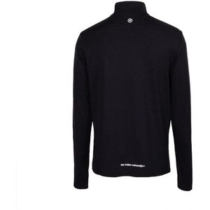 The Indian Maharadja - Tennis T-shirt - Zwart - Half Zip - Lange Mouw Heren